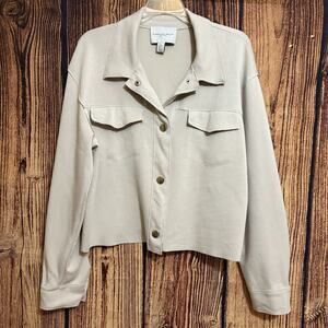 Carolina Belle Montreal Super Soft Button Front Button Jacket XL
